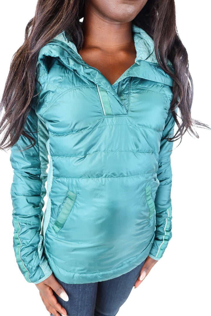 Lululemon green pullover jacket (s*)