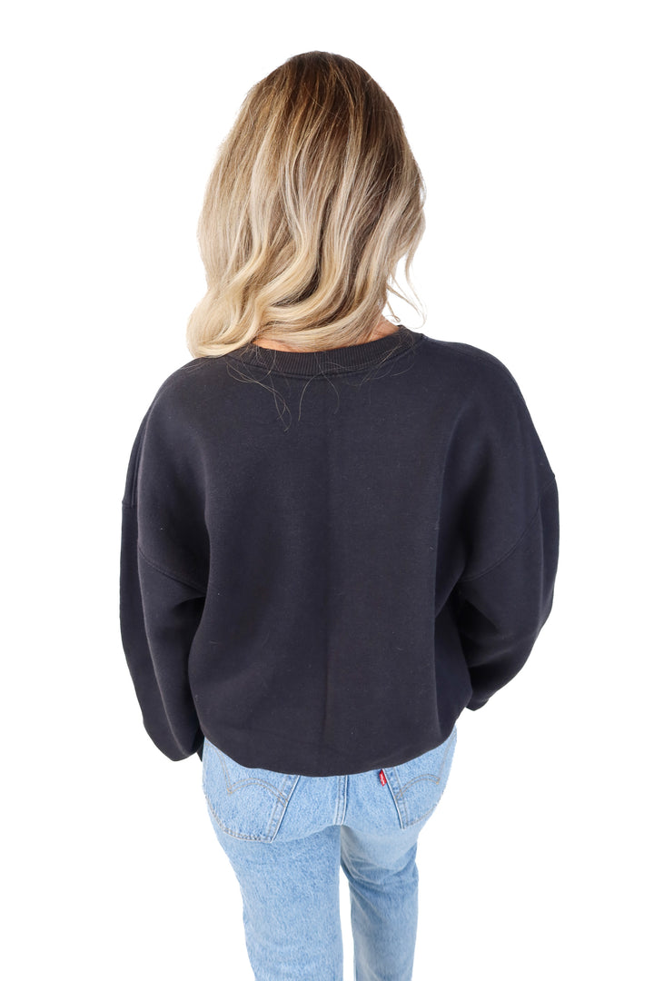 Mallory Ervin Santa Motorcycle Crewneck (s)
