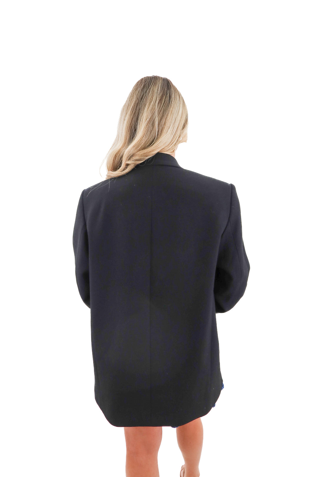 babaton black oversized blazer (s)