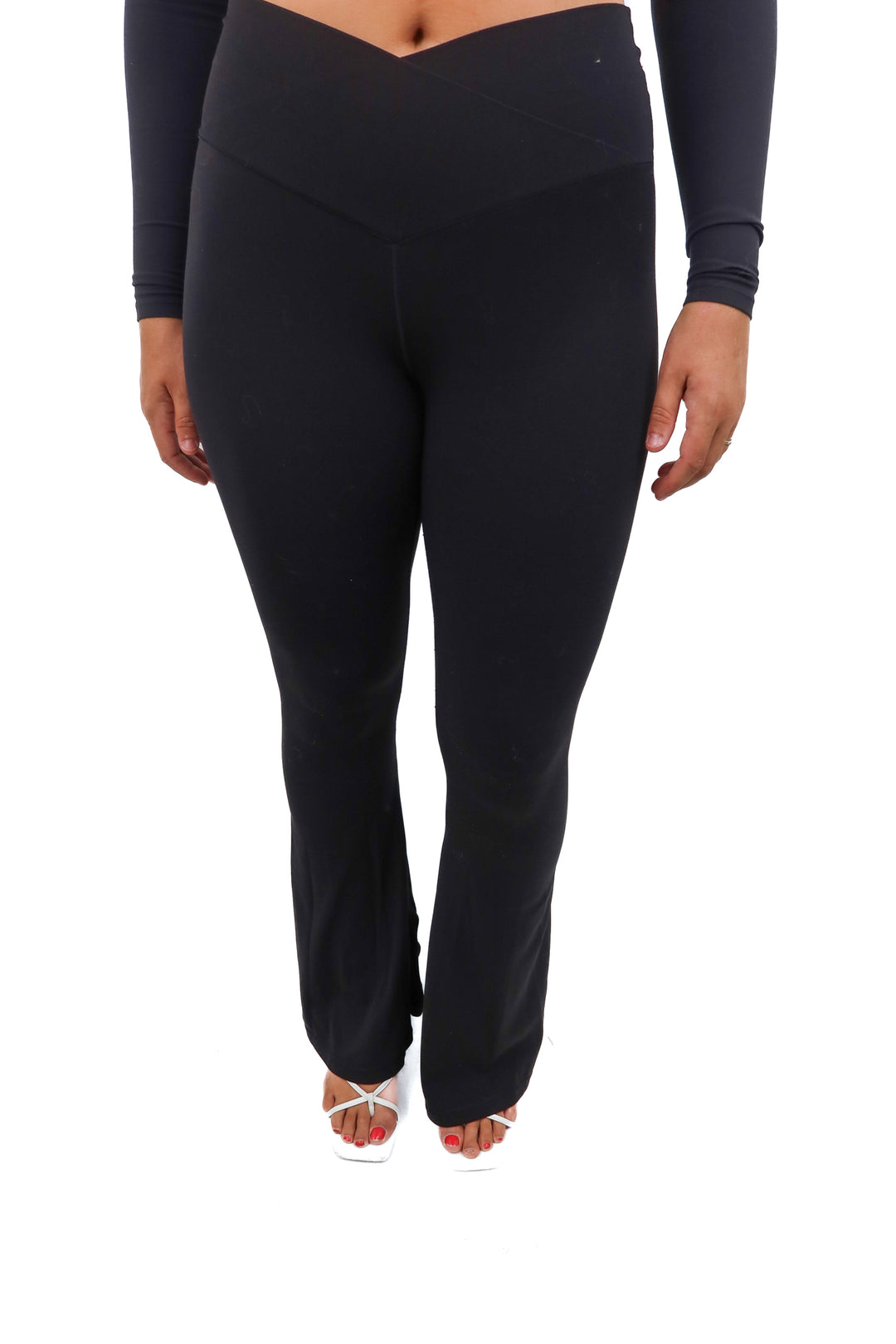 offline black yoga pants (m)