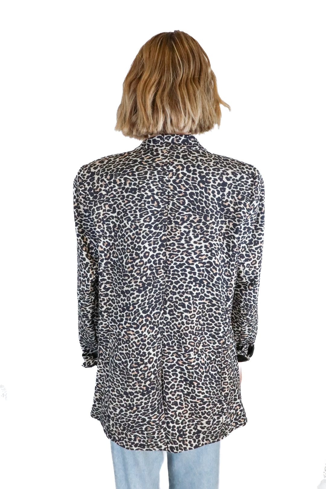 Anine Bing Leopard Print Blazer (S; retail $450)
