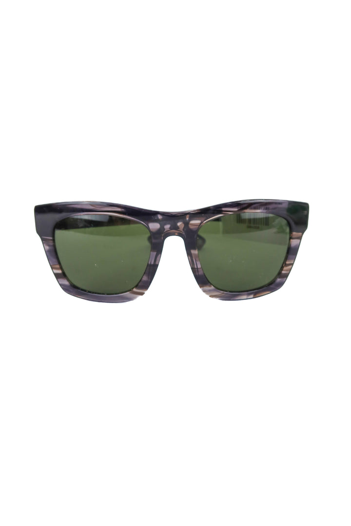 electric crasher sheer dark marble sunglasses (retail $200)