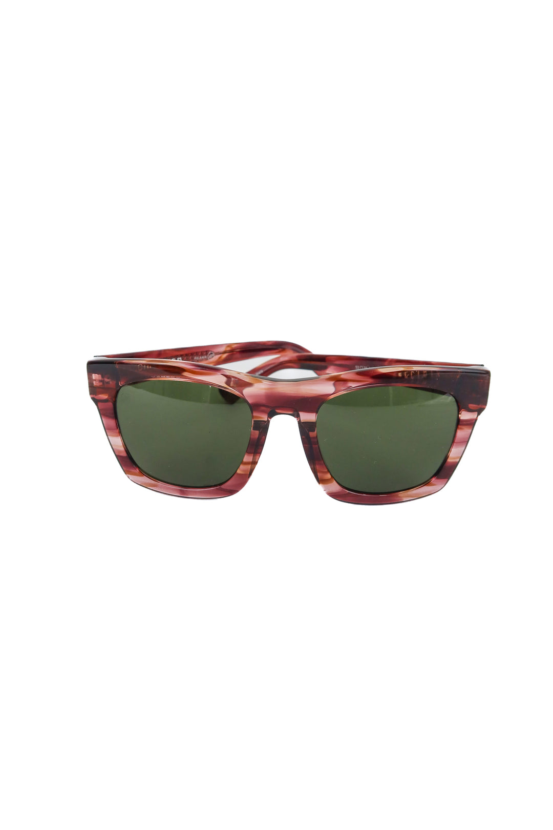 electric crasher maroon marble sunglasses (retail $200)