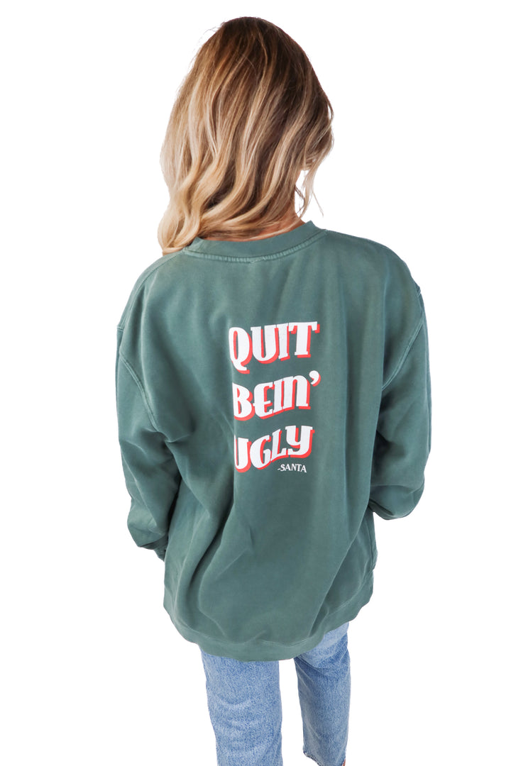 Mallory Ervin Santa crewneck