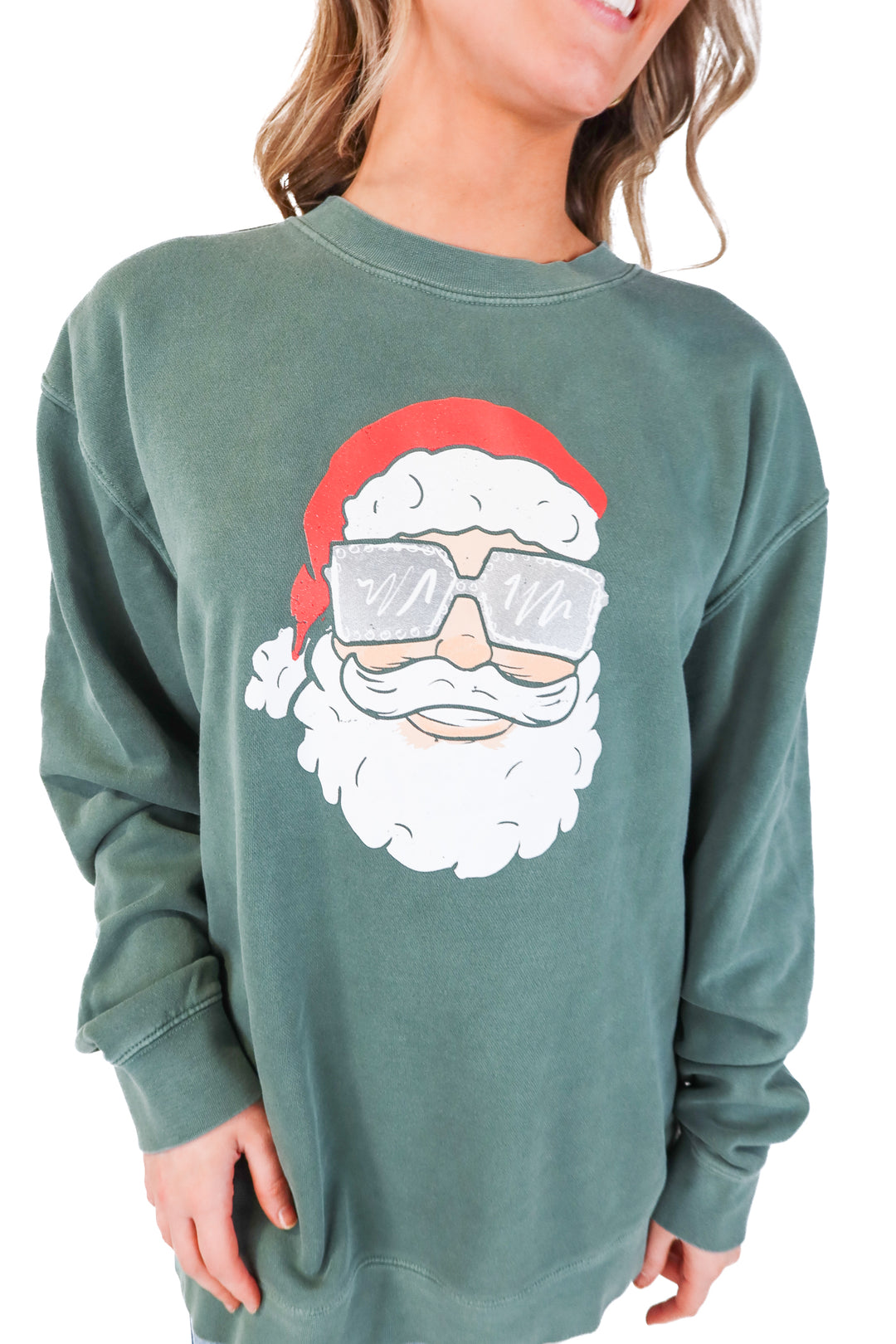 Mallory Ervin Santa crewneck