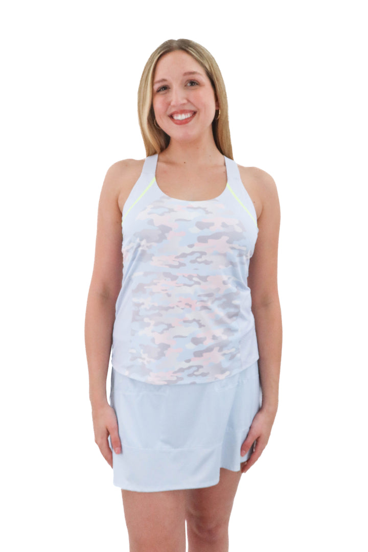 lucky in love pastel camo tank (l)
