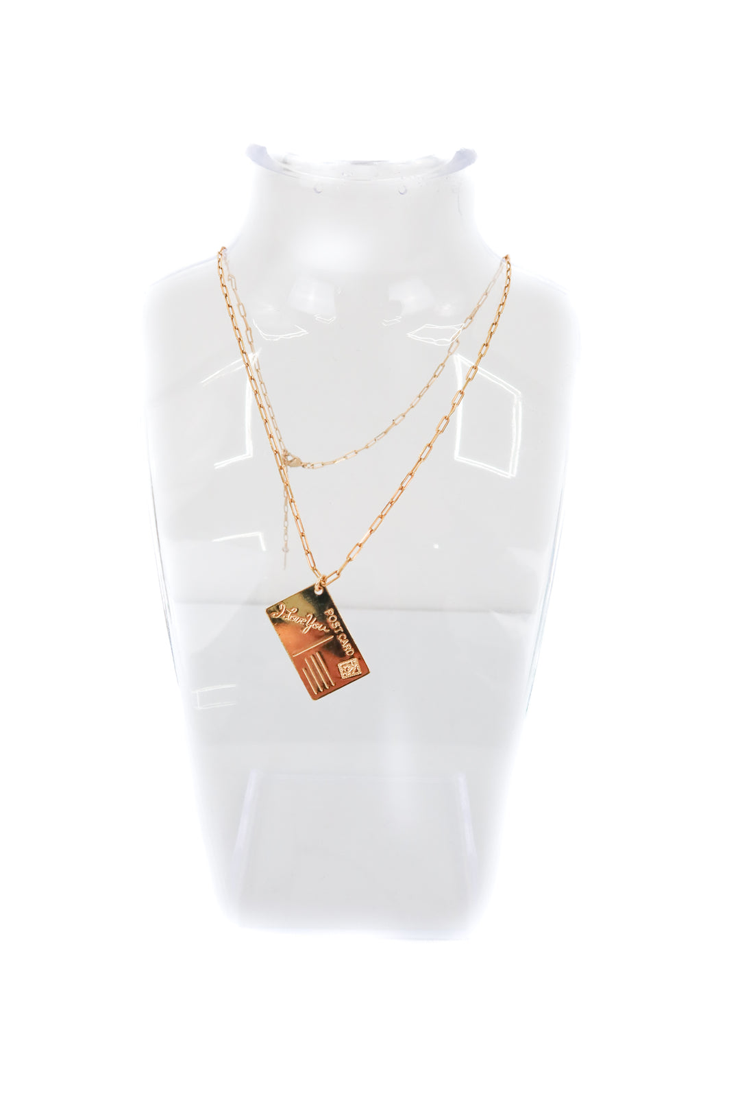 joolz post card pendant necklace (retail $170)