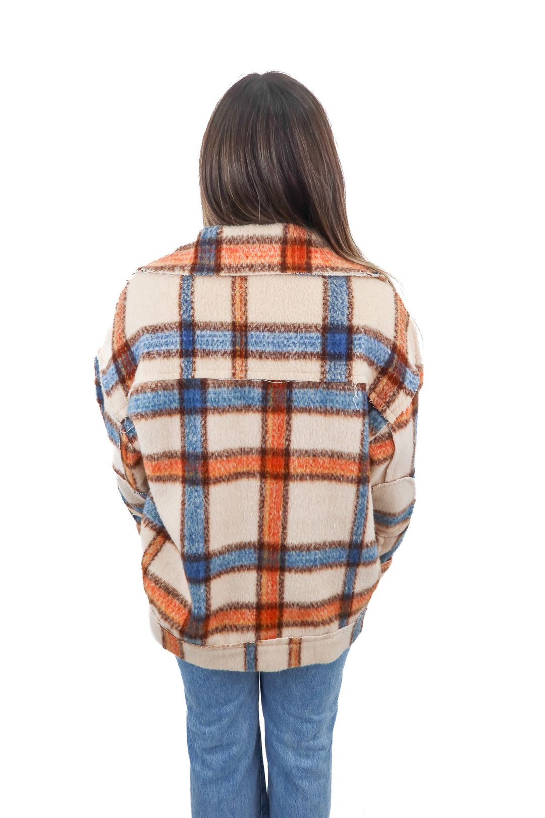 POL plaid jacket (S; retail $78)