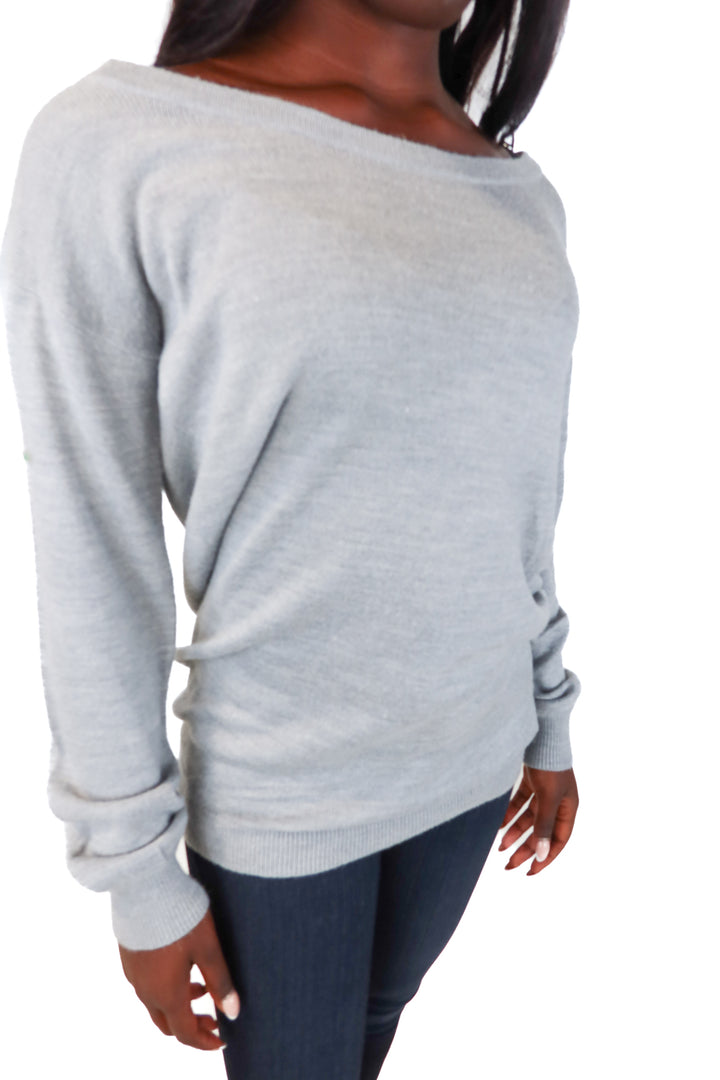 Abound grey oversized sweater (s; retail $49.50)