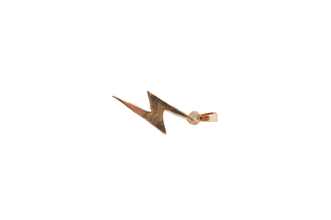 gold lightening bolt charm