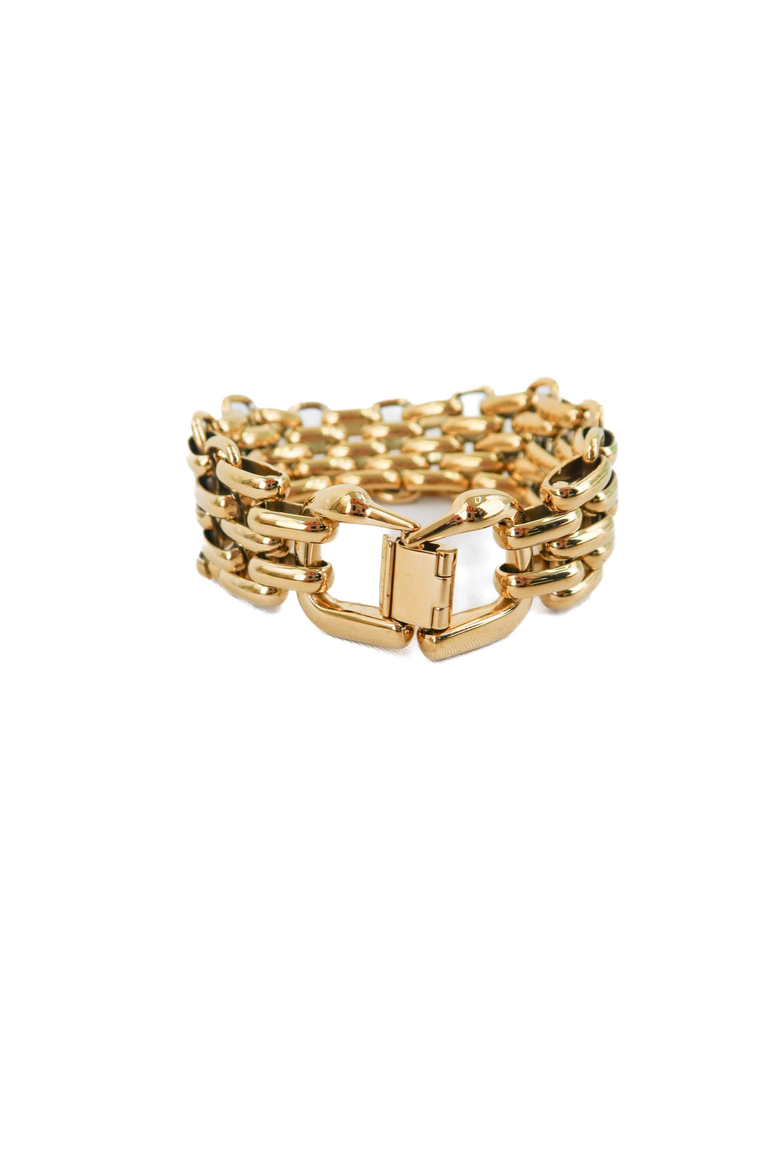 jenny bird gold chunky chainlink bracelet (retail $140)