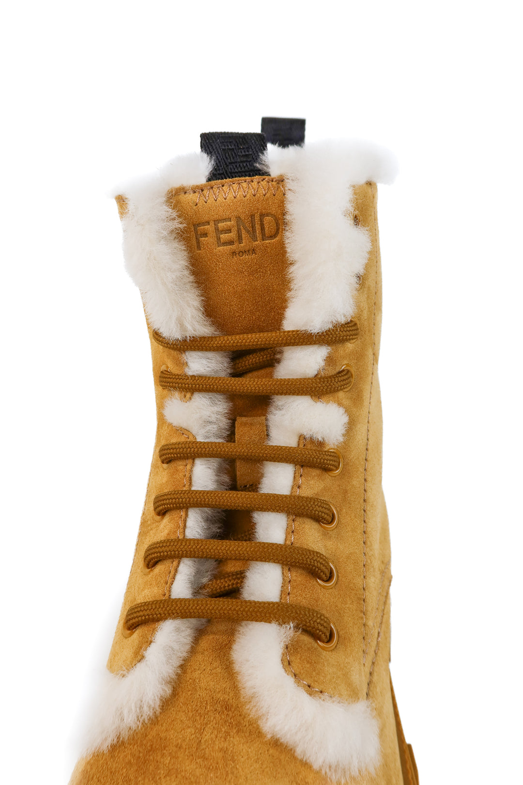 Fendi Roma light fur boots NWOT (fits like 10.5; est. retail $1390)