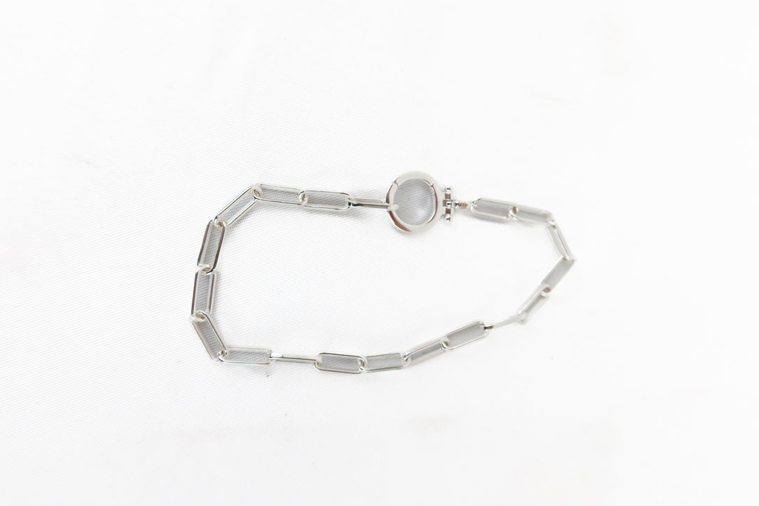 gorjana silver chain bracelet (retail $70)