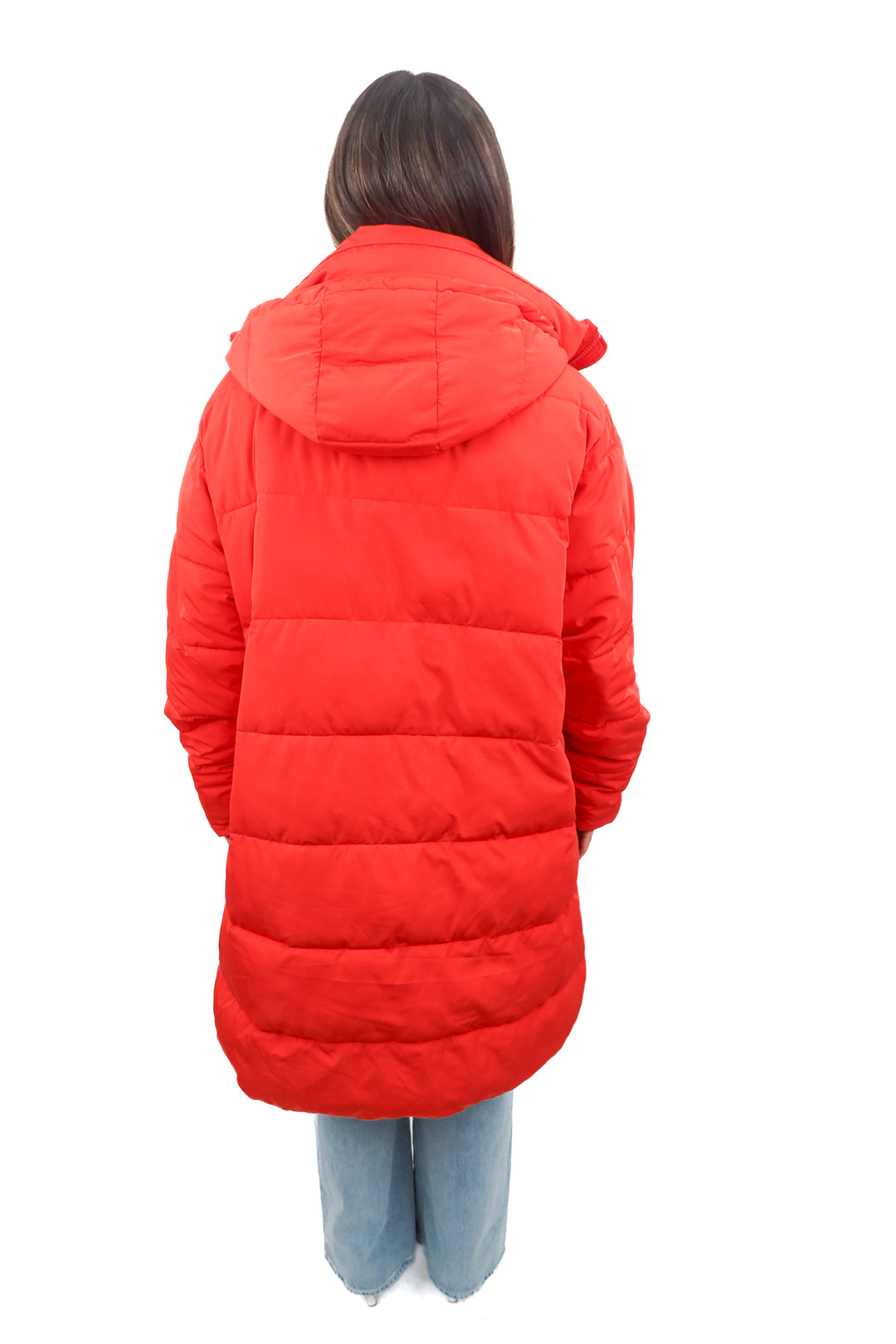 Universal Standard red puffer jacket (S) NWT