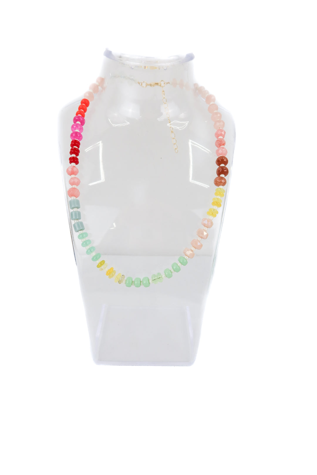 colorful beaded necklace