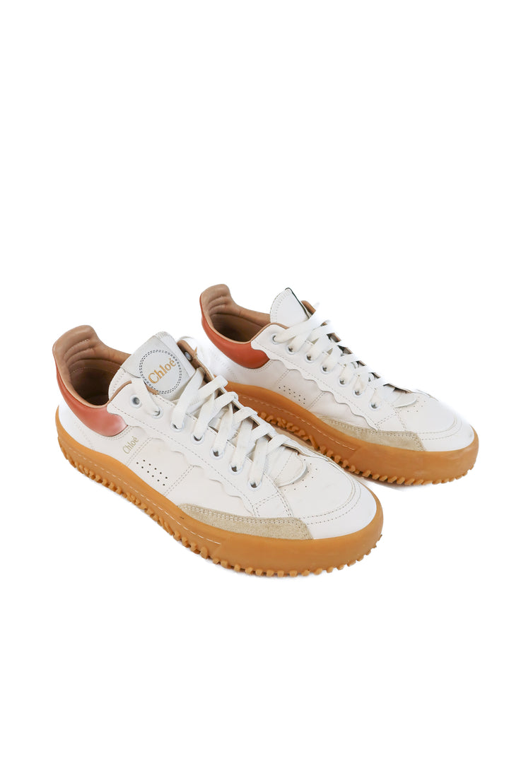 Chloé neutral Frankie sneaker NWOT (EU39/ US9; retail $750)