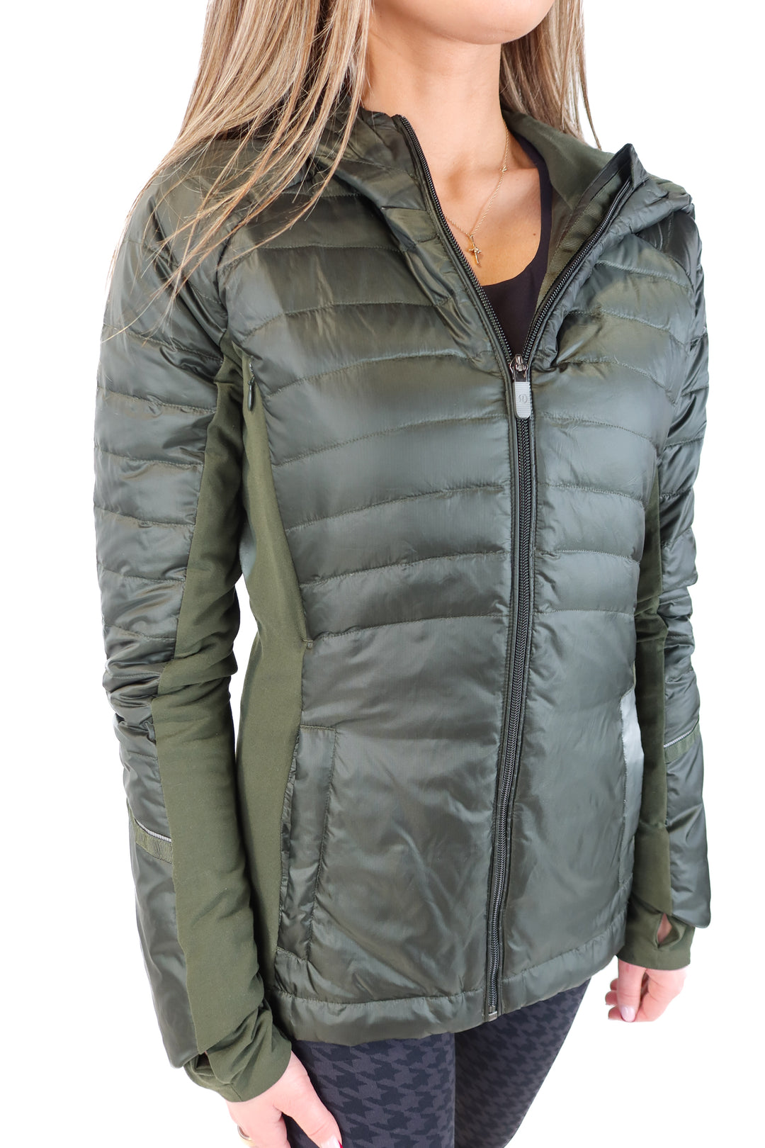 Lululemon green zip up jacket (m*)