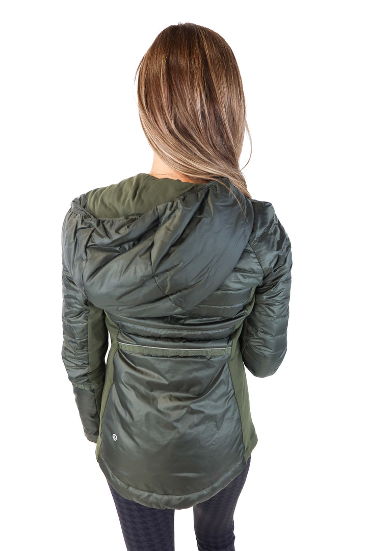Lululemon green zip up jacket (m*)