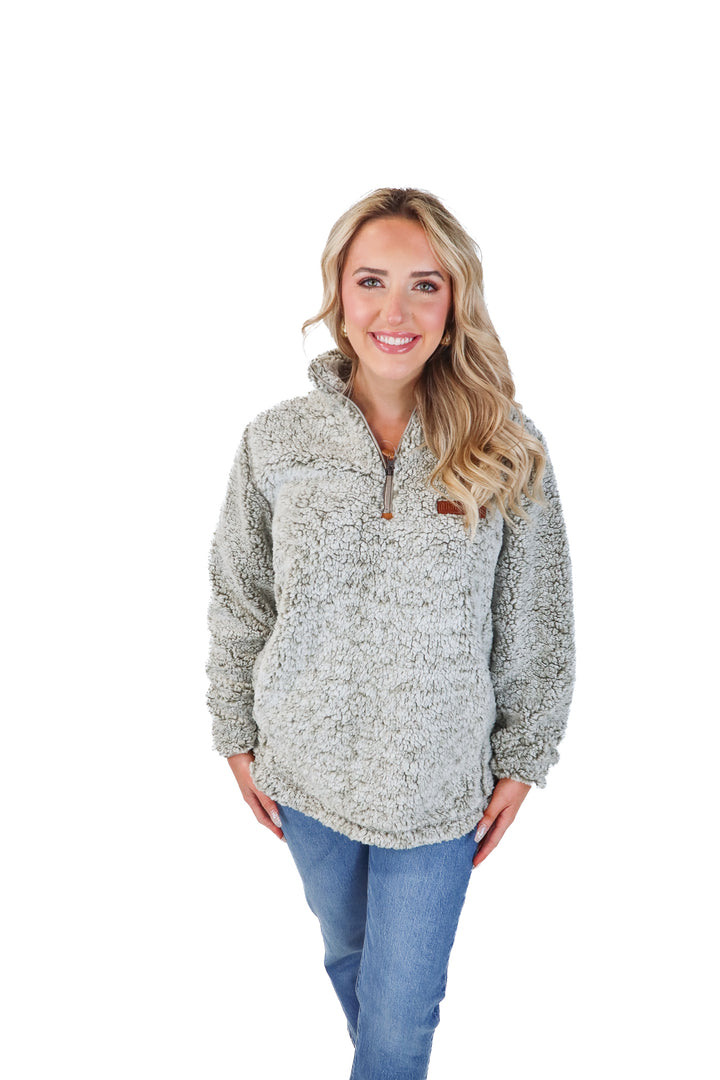 Rugged road furry quarter zip NWT (m)