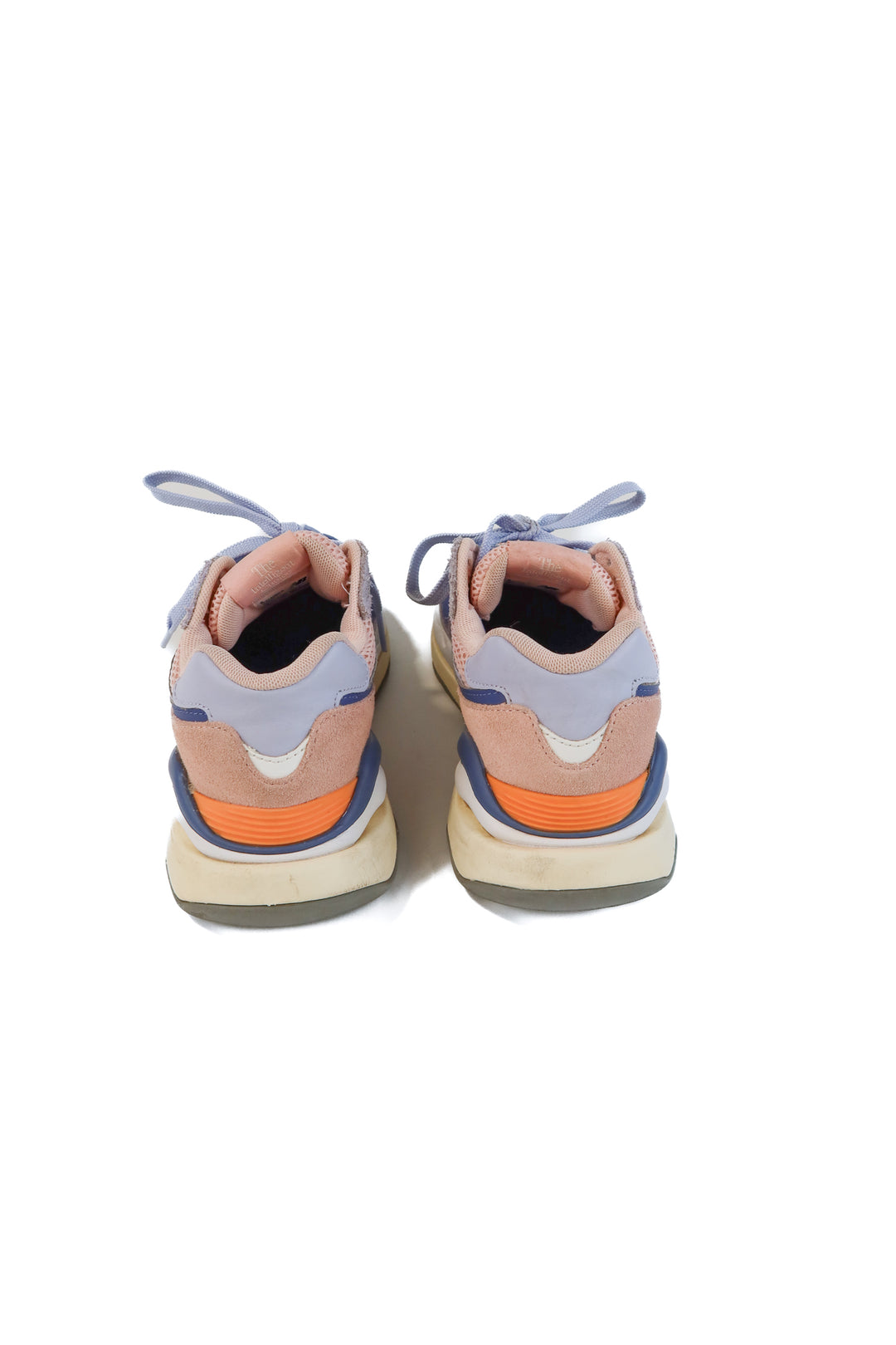 New balance blue/pink/orange sneakers (9; retail $180)