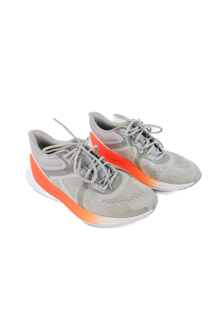 Lululemon grey/orange sneakers (9.5; retail $138)