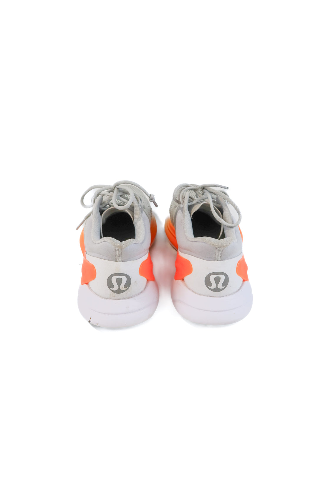 Lululemon grey/orange sneakers (9.5; retail $138)