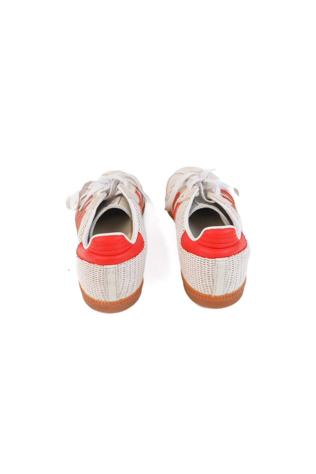Adidas red samba sneakers NWOT (8.5; retail $99)