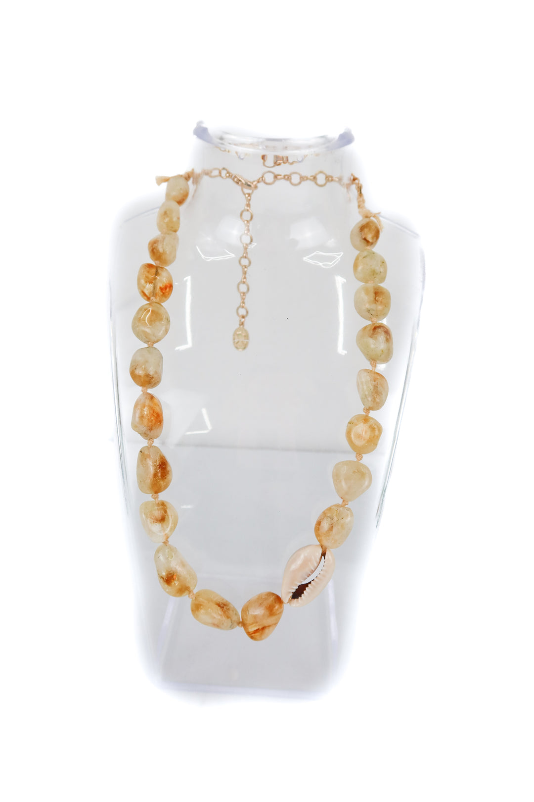 ariana ost rock seashell necklace (retail $48)