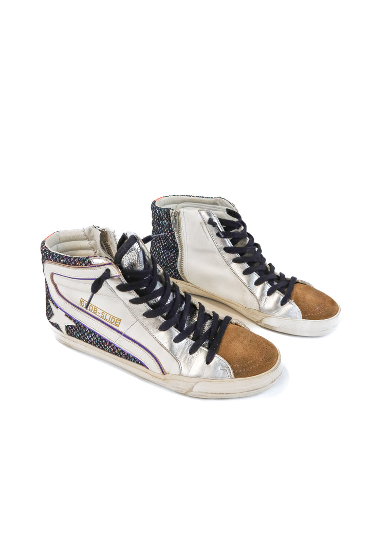 Golden goose sequin sneaker (39/ US9; retail $710)
