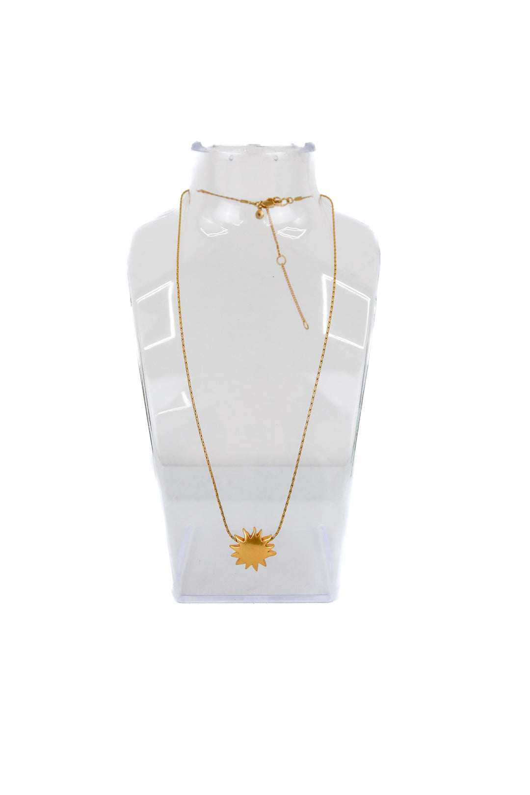 madewell gold chunky sun necklace (retail $46)