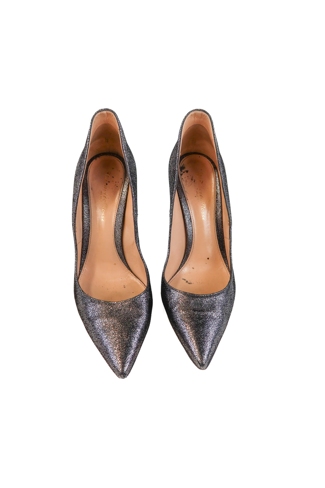 Gianvito Rossi sparkly pumps (38.5; retail $850)