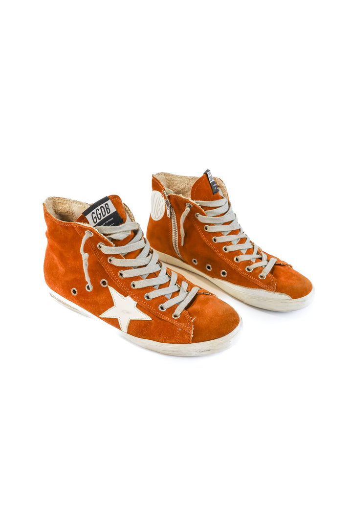 Golden goose brown Francy sneaker (39/ US9; retail $615)