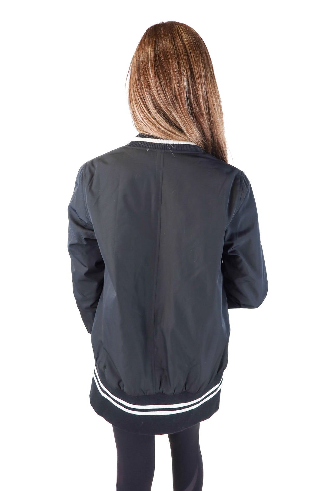 The grey bomber jacket dress (xs*)