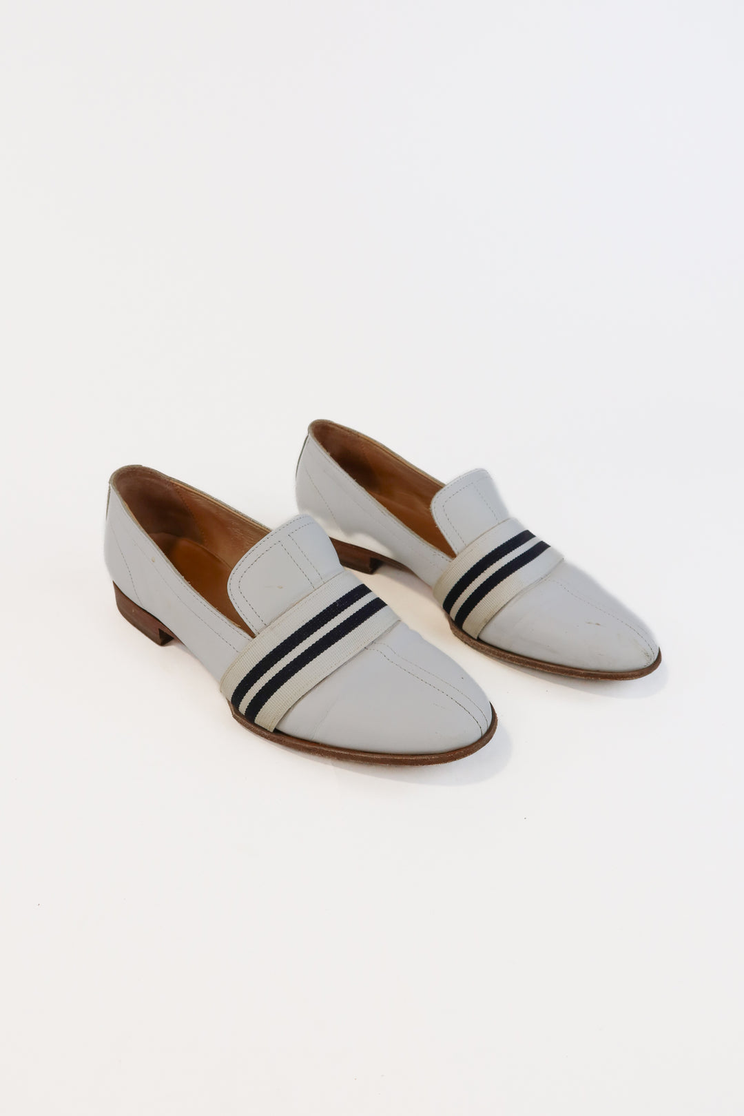 Rag & Bone white loafers (39; retails for $298)