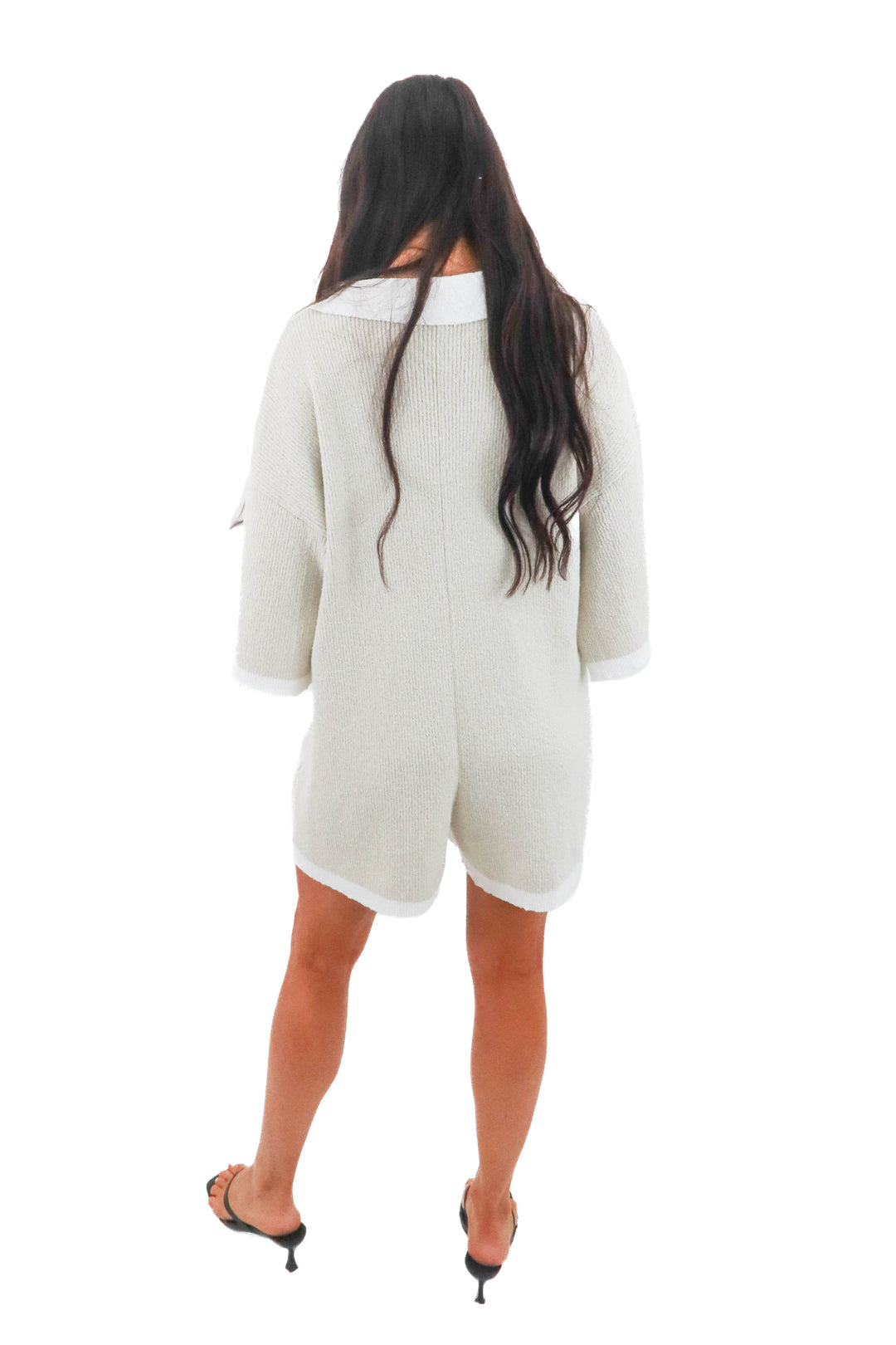 sabo cream romper (s; retail $150)