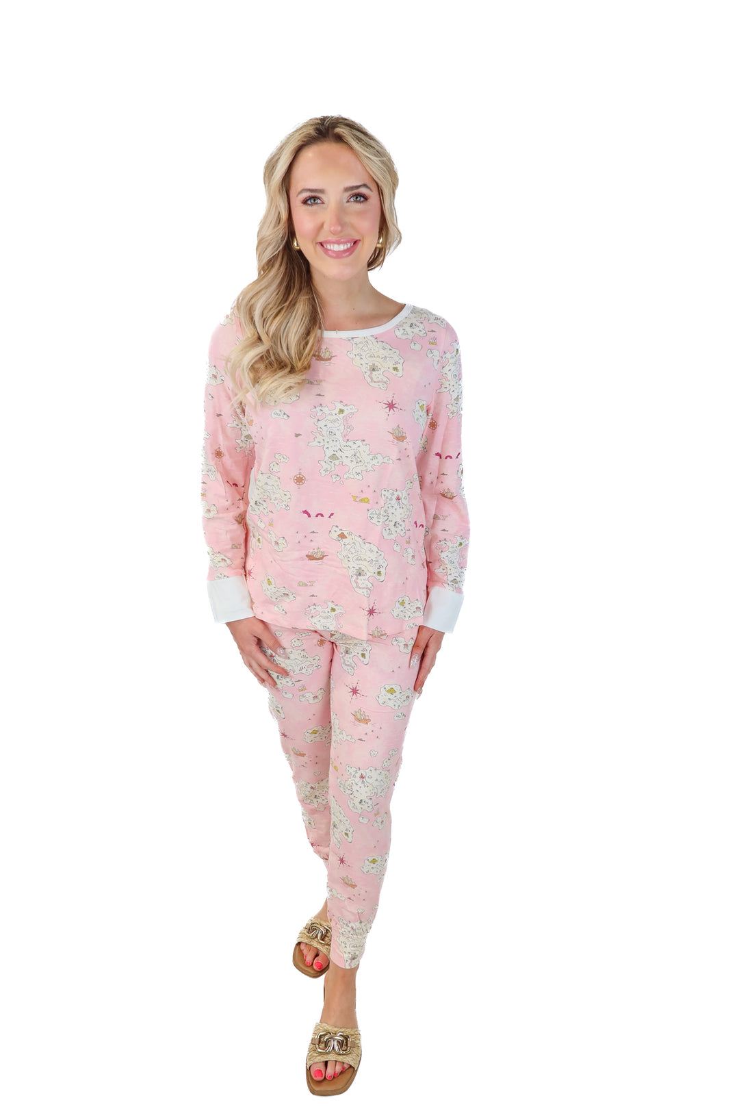 Bed head pink treasure pj set NWT (m; retails for $128)