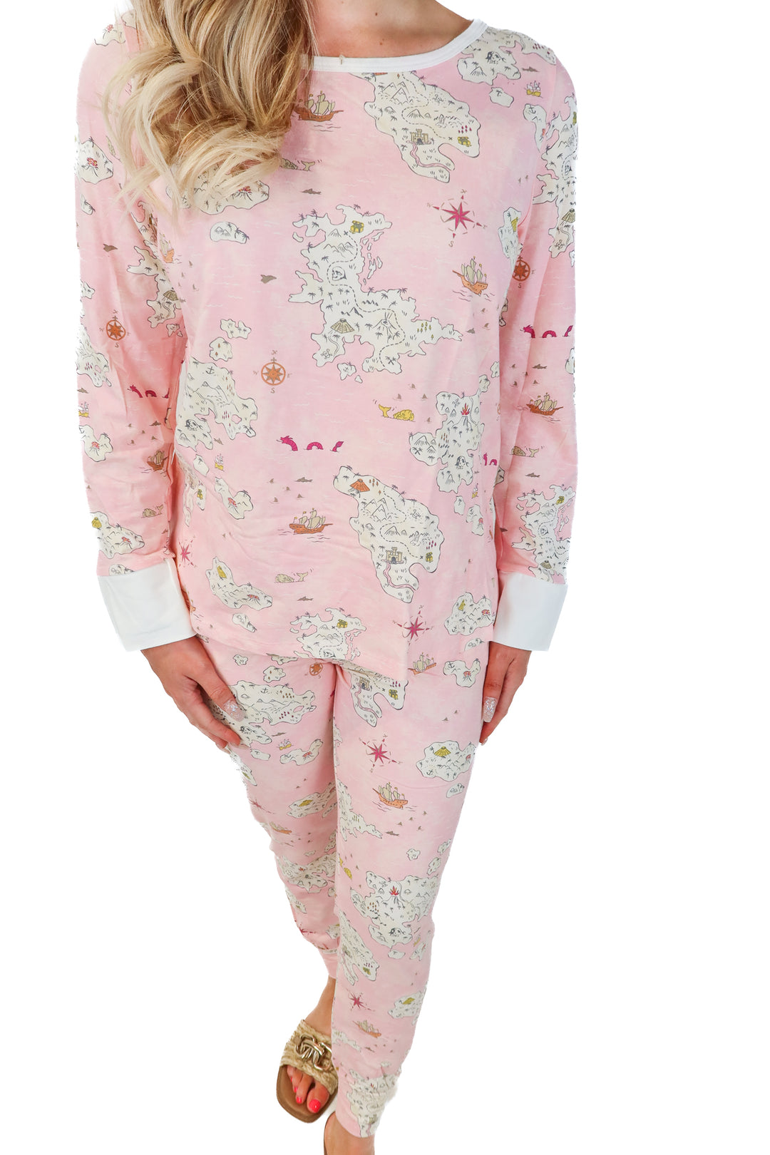 Bed head pink treasure pj set NWT (m; retails for $128)