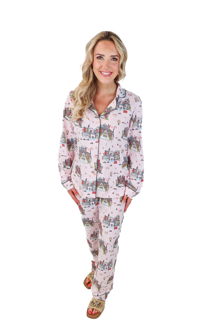 Bed head Xmas city pj set NWT (s; retails for $140)