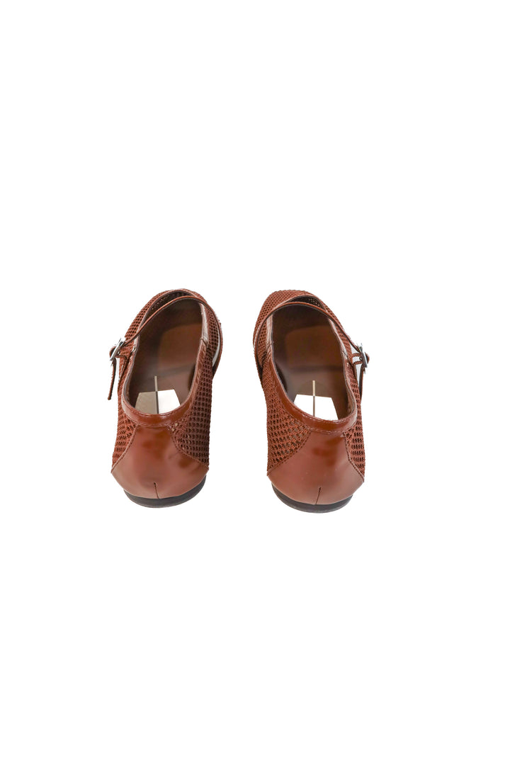 Dolce Vita Brown Knit Maryjanes NWOT (10; retail $130)