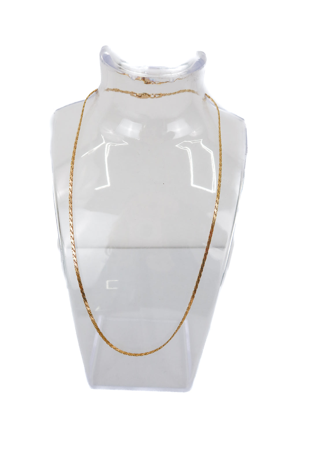 mejuri gold twisted chain necklace (retail $128)