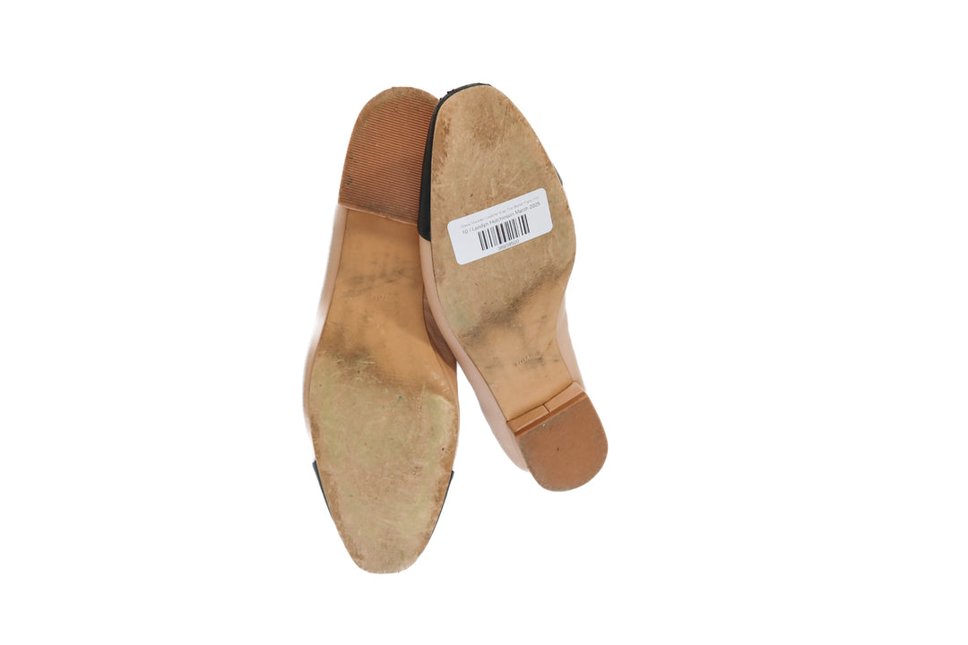 Steve Madden Leather Cap Toe Ballet Flats (10; retail $79.99)