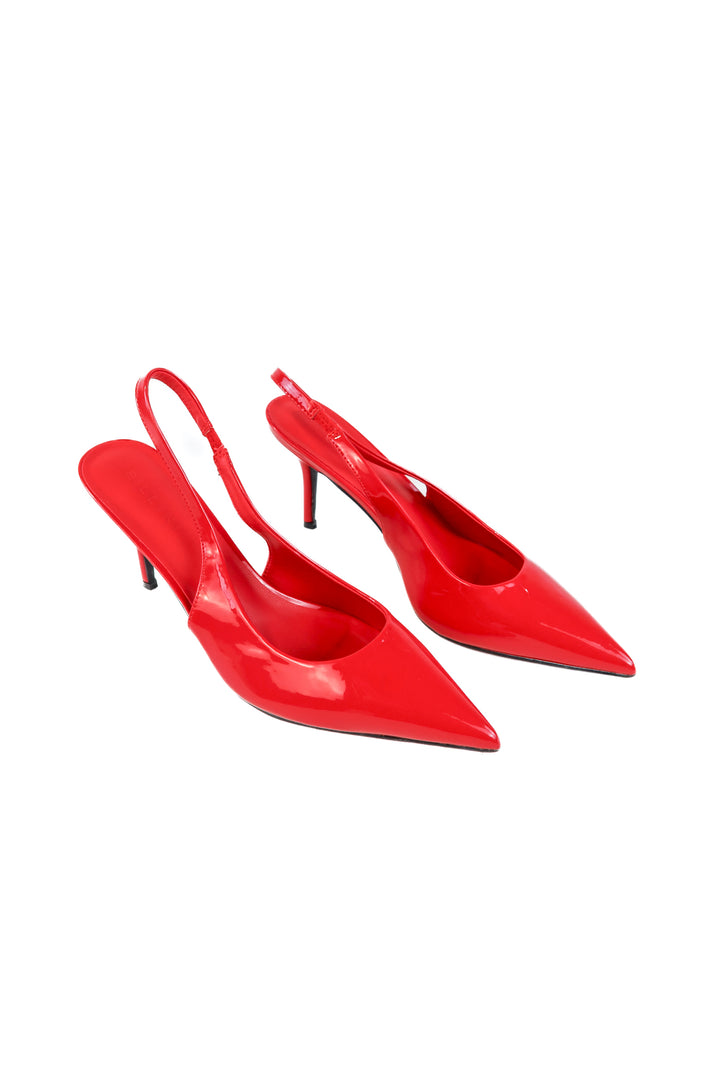 Billini Red Patent Slingbacks NWOT (10; retail $89)