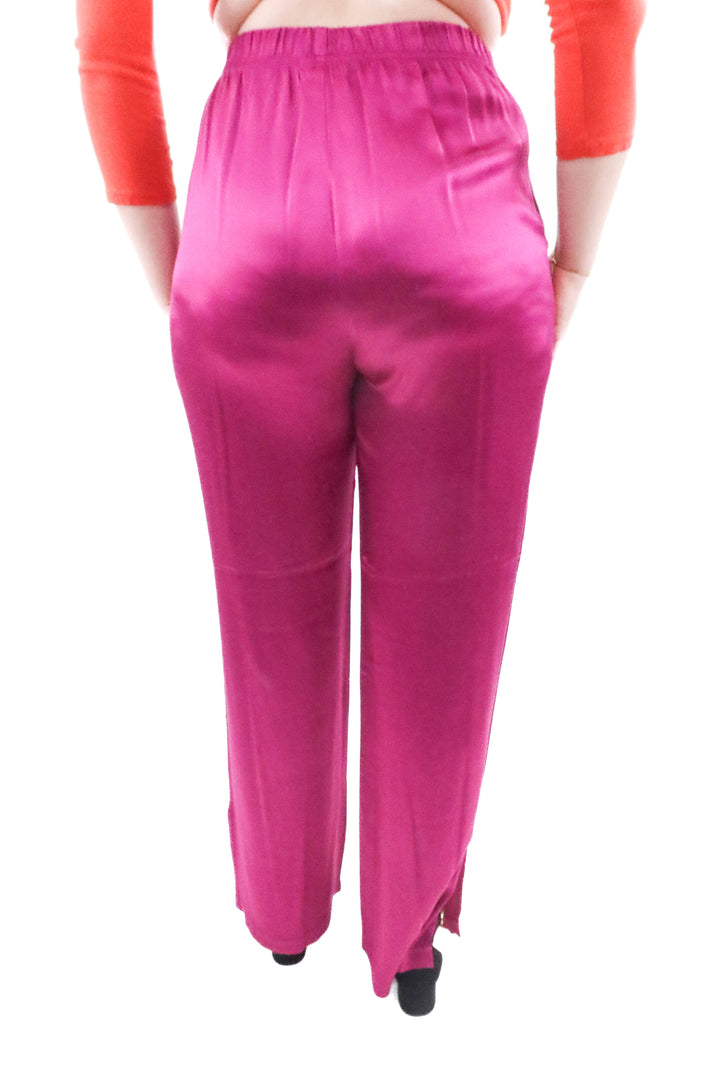 Monrow magenta pant (l; retail $138)