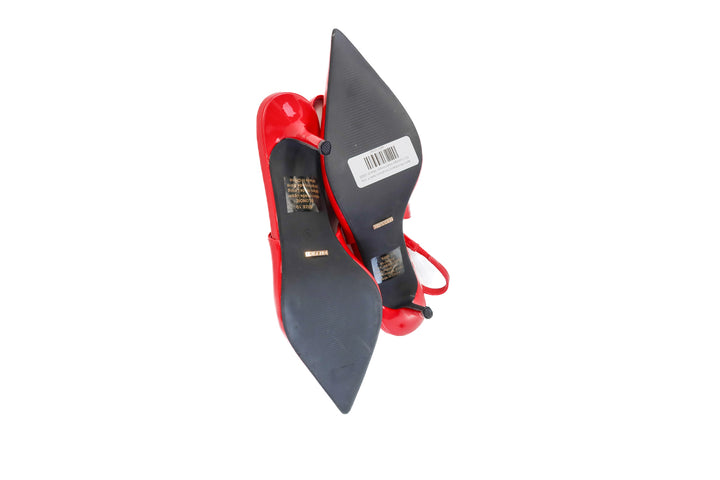 Billini Red Patent Slingbacks NWOT (10; retail $89)