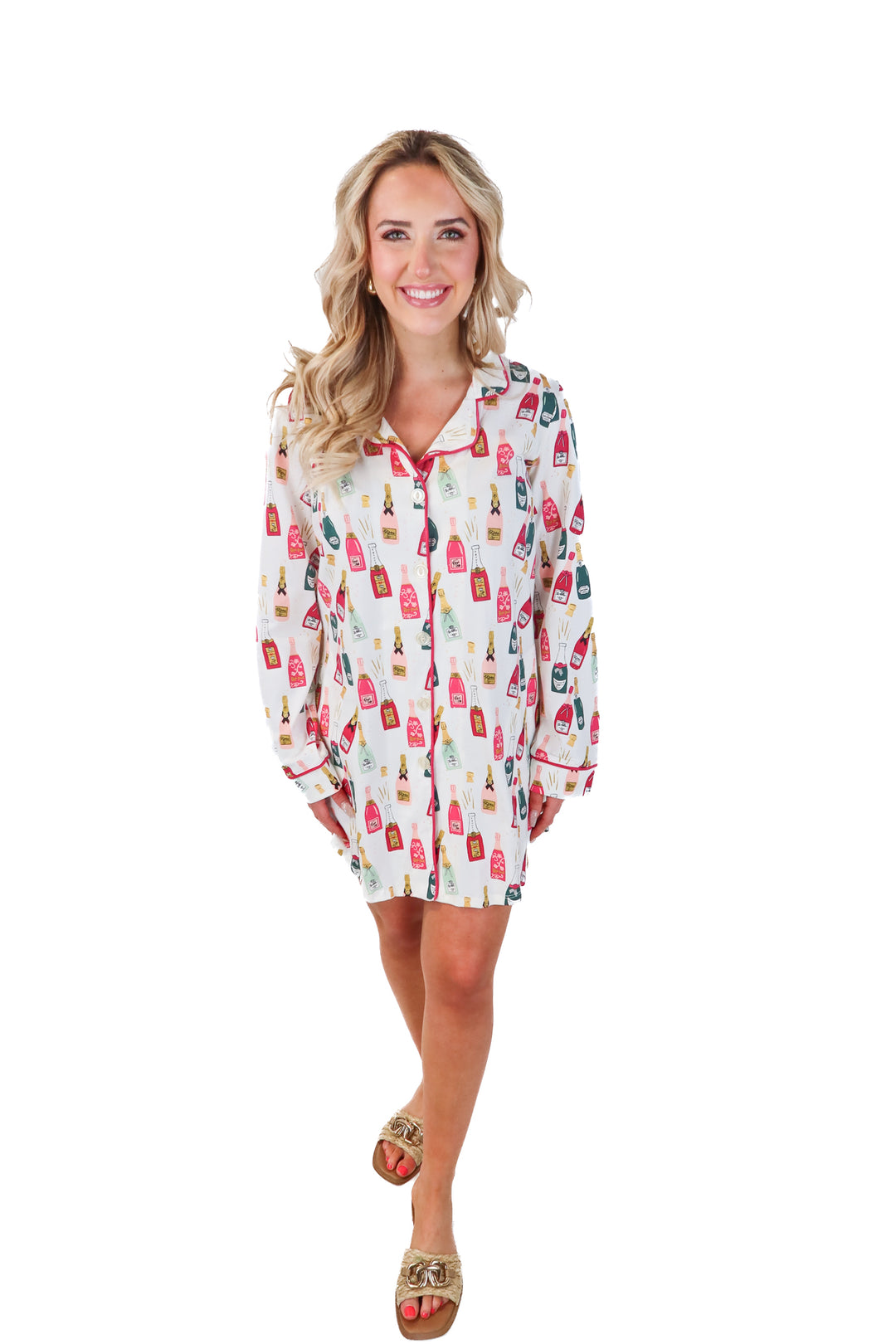Bed Head champagne PJ dress NWT (s; retails for $114)