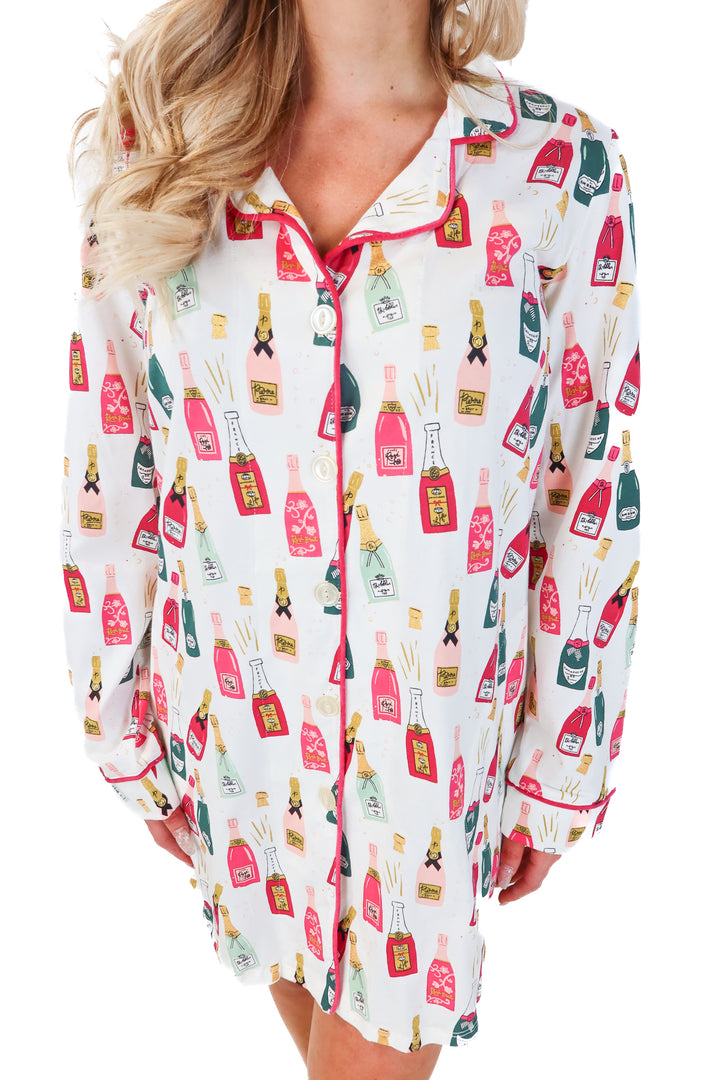 Bed Head champagne PJ dress NWT (s; retails for $114)