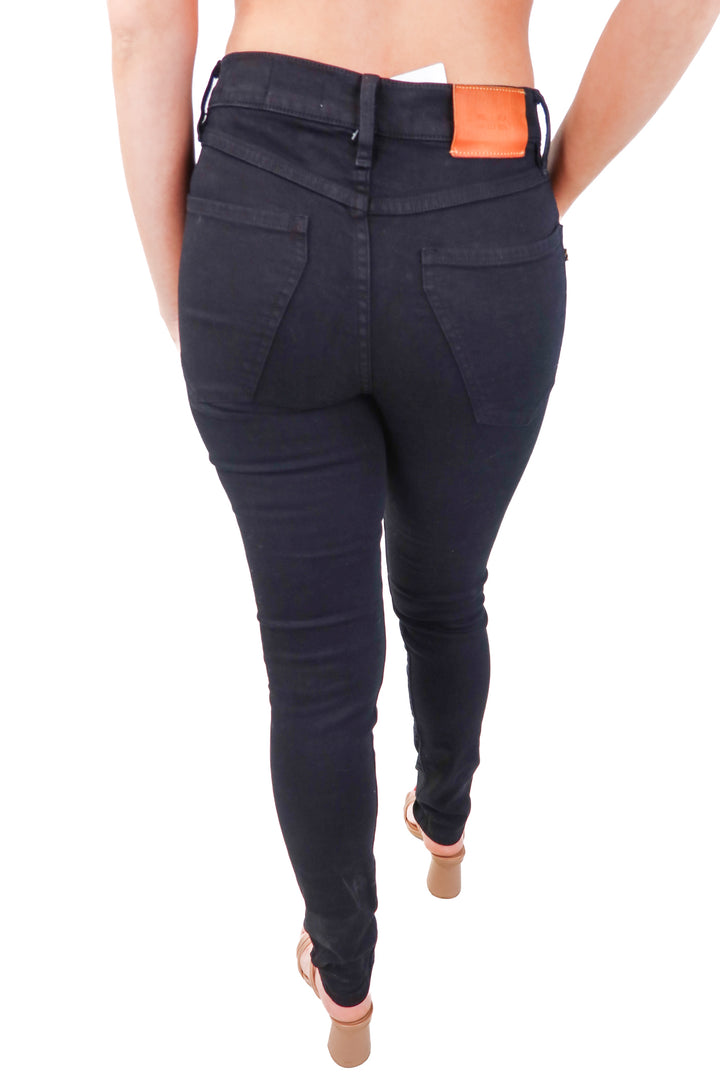 MSL-ALA black straight leg jeans (27)