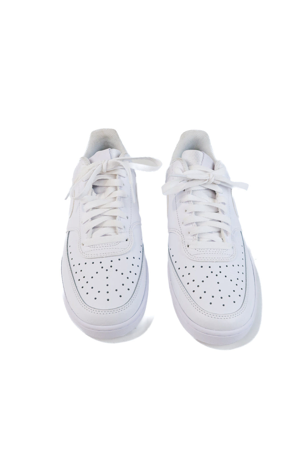 Nike court vision white sneakers (9.5; retail $80)