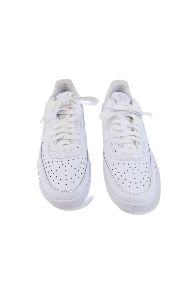 Nike court vision white sneakers (9.5; retail $80)