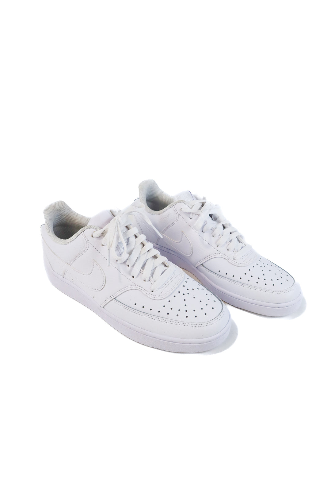 Nike court vision white sneakers (9.5; retail $80)
